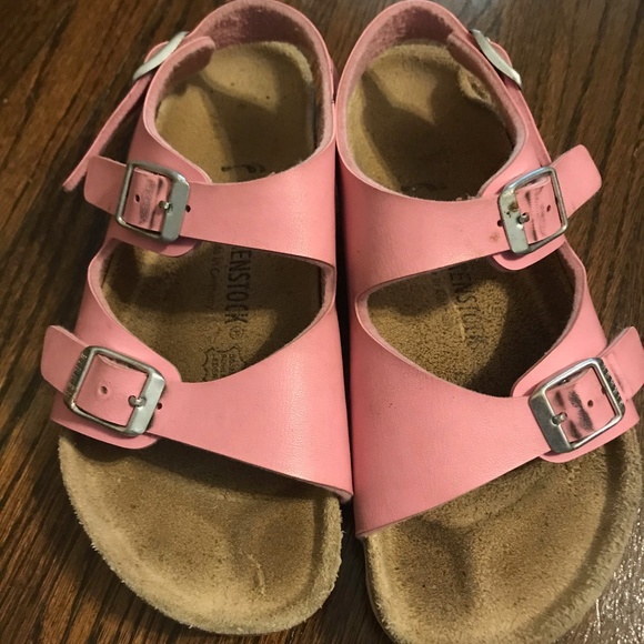 pale pink birkenstocks